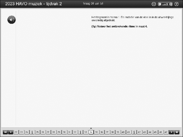 Opgaven examen HAVO muziek 2023, tijdvak 2. Pagina 41