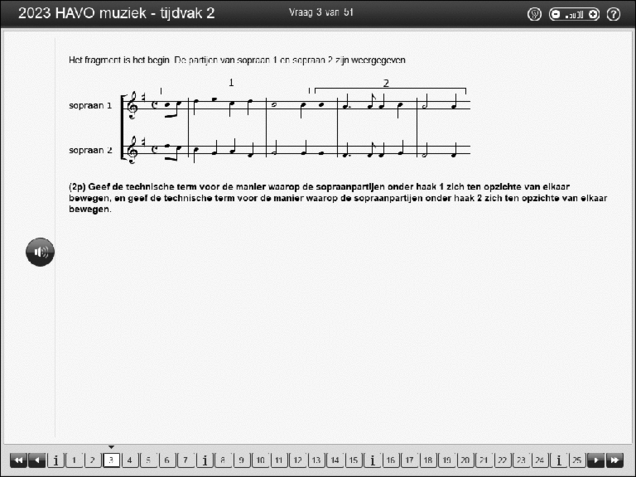 Opgaven examen HAVO muziek 2023, tijdvak 2. Pagina 6