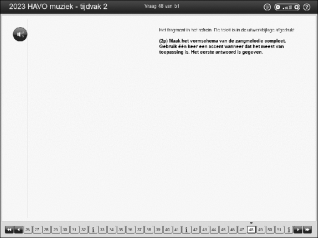 Opgaven examen HAVO muziek 2023, tijdvak 2. Pagina 56