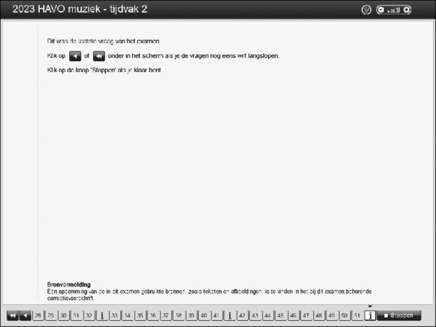 Opgaven examen HAVO muziek 2023, tijdvak 2. Pagina 60