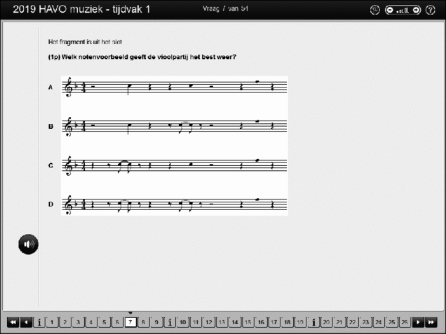 Opgaven examen HAVO muziek 2019, tijdvak 1. Pagina 11