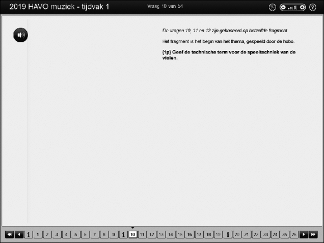 Opgaven examen HAVO muziek 2019, tijdvak 1. Pagina 15