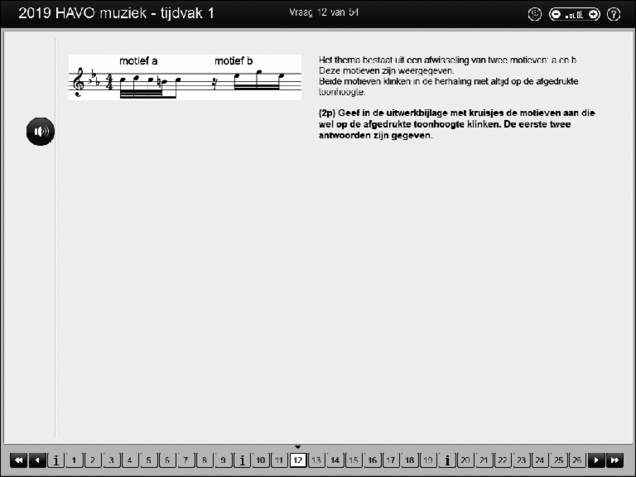 Opgaven examen HAVO muziek 2019, tijdvak 1. Pagina 17