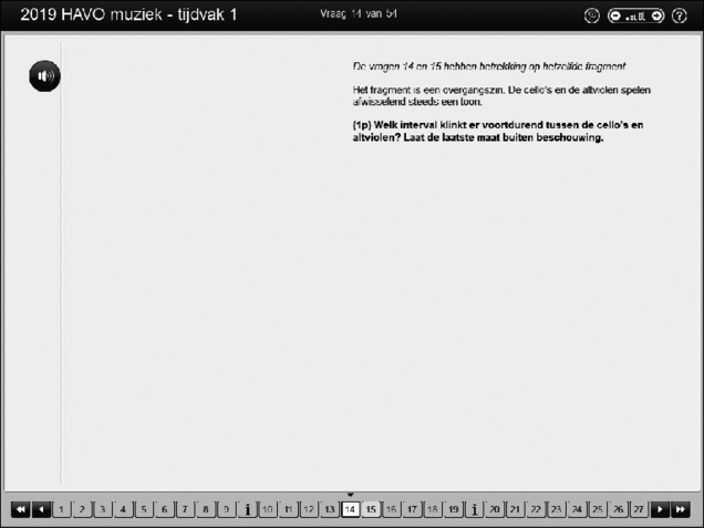 Opgaven examen HAVO muziek 2019, tijdvak 1. Pagina 19