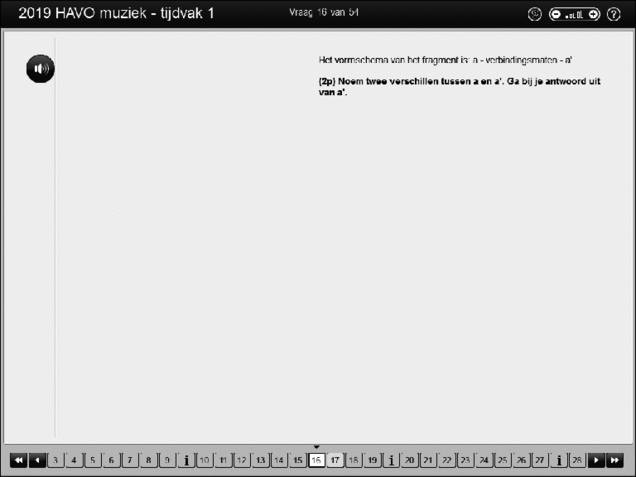 Opgaven examen HAVO muziek 2019, tijdvak 1. Pagina 21