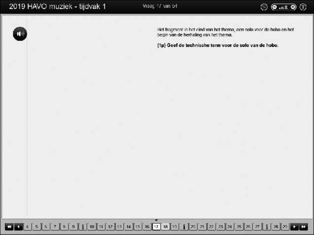 Opgaven examen HAVO muziek 2019, tijdvak 1. Pagina 22