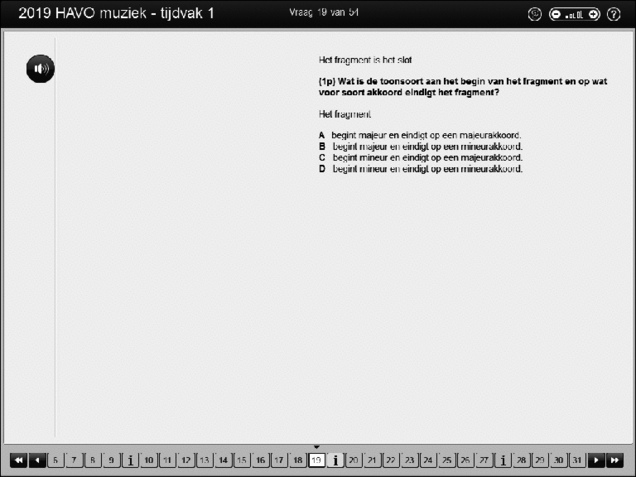 Opgaven examen HAVO muziek 2019, tijdvak 1. Pagina 24