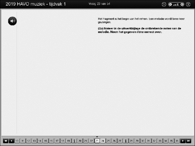 Opgaven examen HAVO muziek 2019, tijdvak 1. Pagina 29