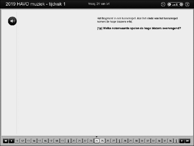 Opgaven examen HAVO muziek 2019, tijdvak 1. Pagina 30
