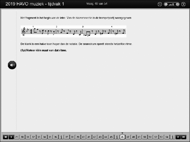 Opgaven examen HAVO muziek 2019, tijdvak 1. Pagina 55