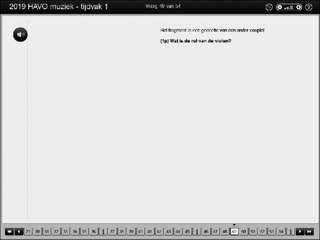 Opgaven examen HAVO muziek 2019, tijdvak 1. Pagina 58