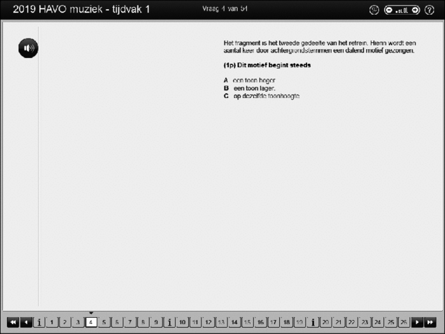 Opgaven examen HAVO muziek 2019, tijdvak 1. Pagina 8