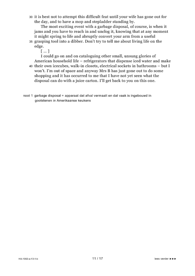Bijlage examen HAVO Engels 2013, tijdvak 1. Pagina 11