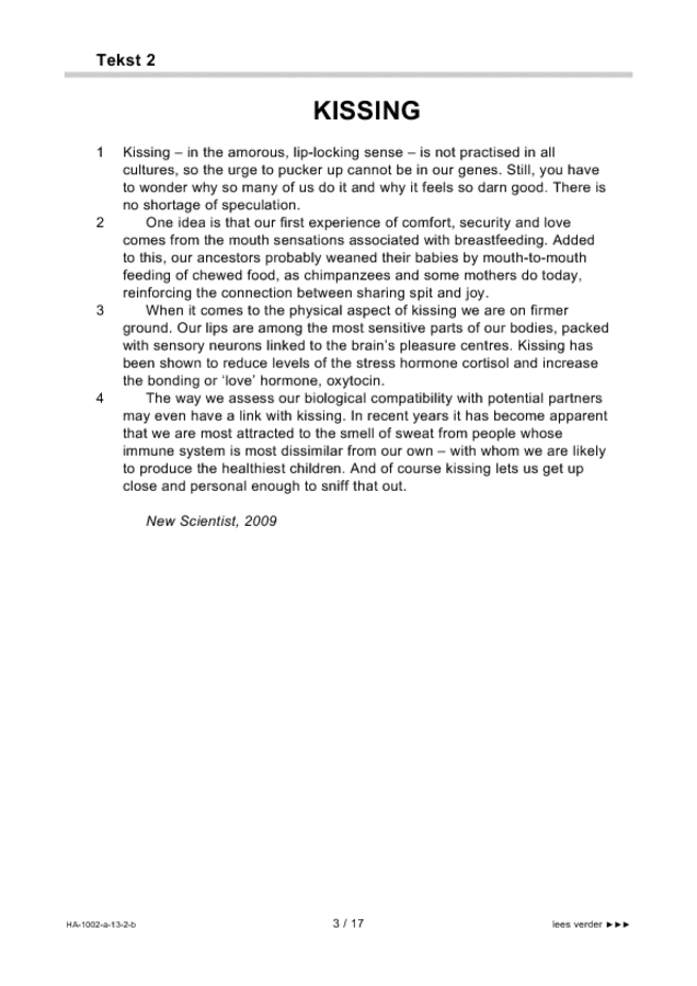 Bijlage examen HAVO Engels 2013, tijdvak 2. Pagina 3