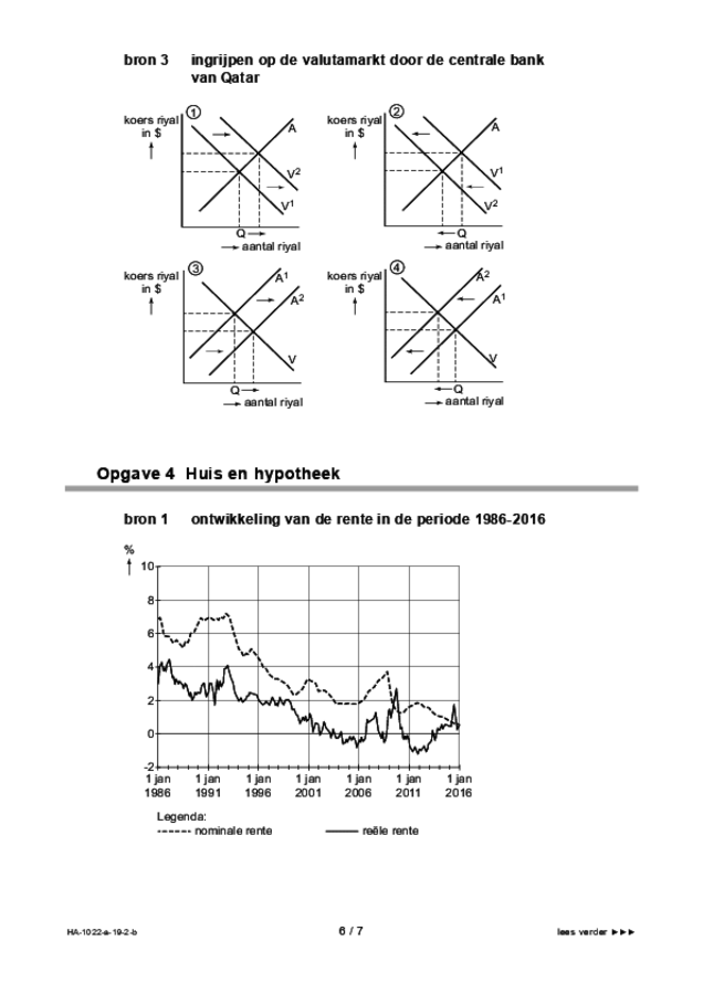 Bijlage examen HAVO economie 2019, tijdvak 2. Pagina 6