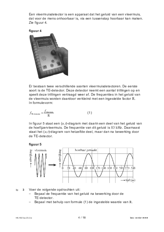 Opgaven examen HAVO natuurkunde 2023, tijdvak 2. Pagina 4