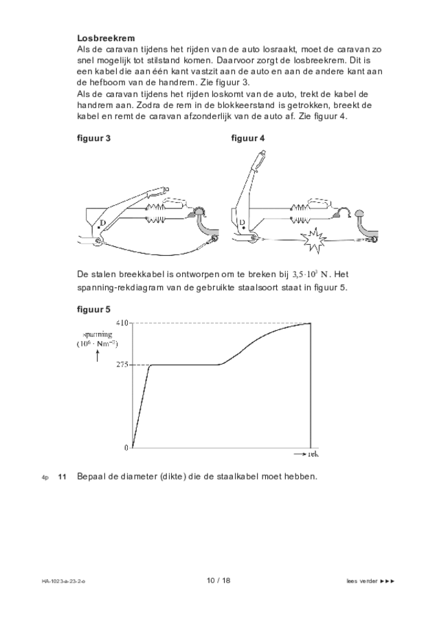 Opgaven examen HAVO natuurkunde 2023, tijdvak 2. Pagina 10