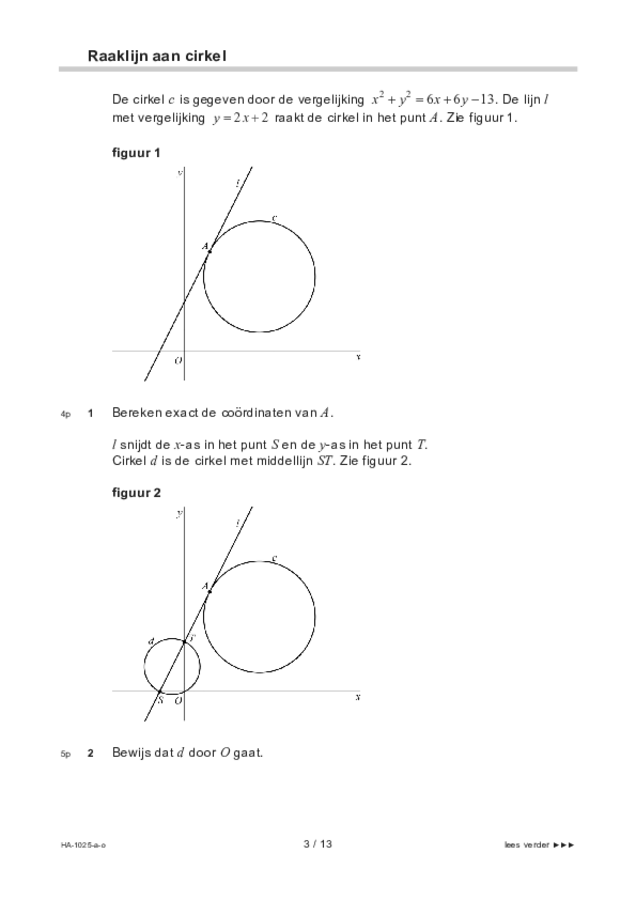 Opgaven examen HAVO wiskunde B 2022, tijdvak 1. Pagina 3