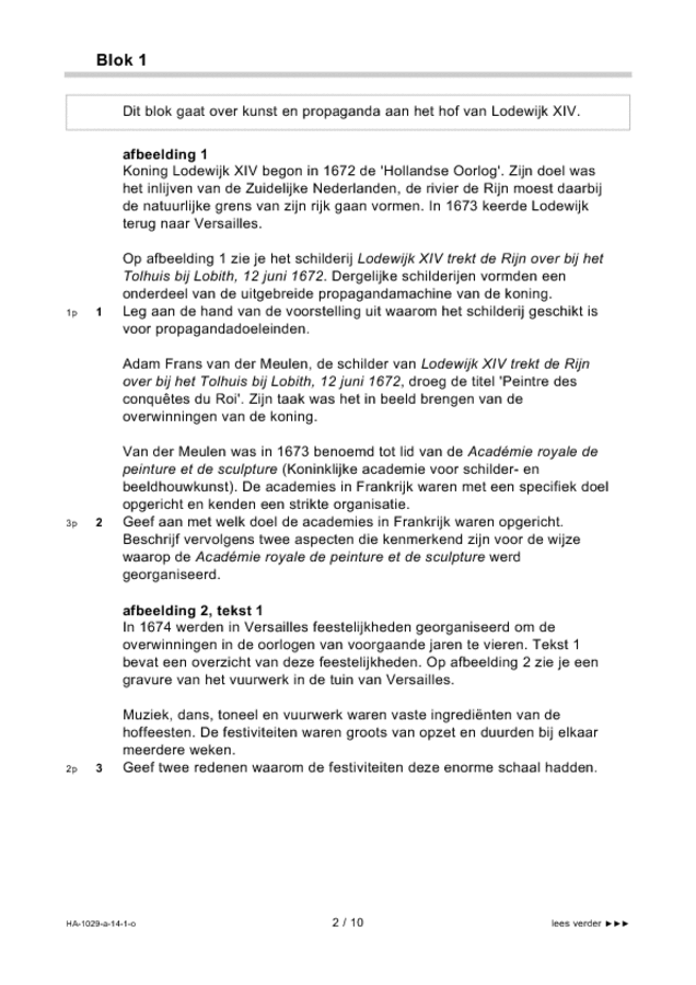 Opgaven examen HAVO kunst (algemeen) 2014, tijdvak 1. Pagina 2
