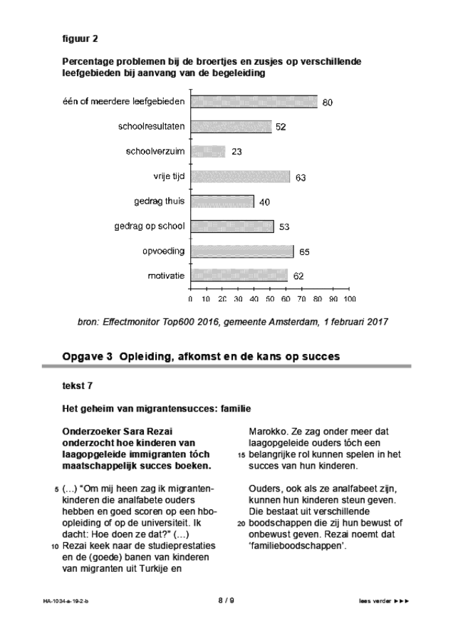 Bijlage examen HAVO maatschappijwetenschappen 2019, tijdvak 2. Pagina 8