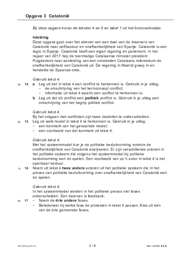 Opgaven examen HAVO maatschappijwetenschappen 2022, tijdvak 2. Pagina 5