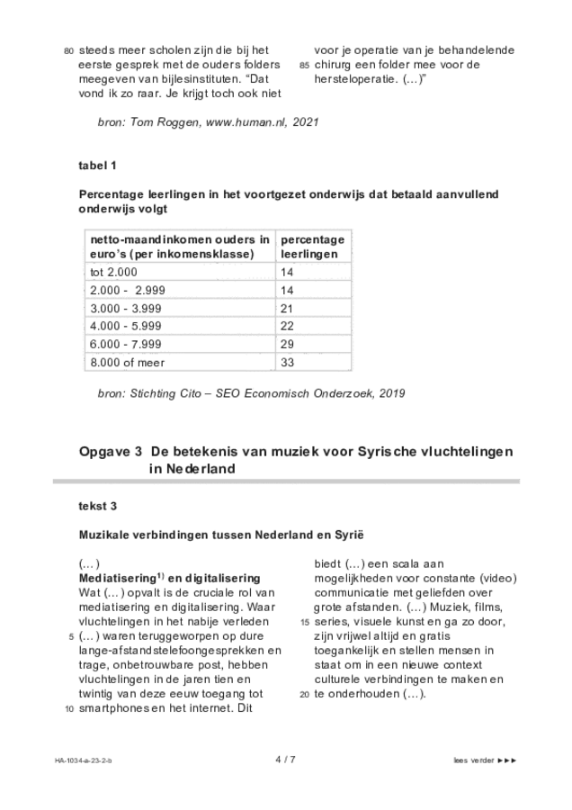 Bijlage examen HAVO maatschappijwetenschappen 2023, tijdvak 2. Pagina 4