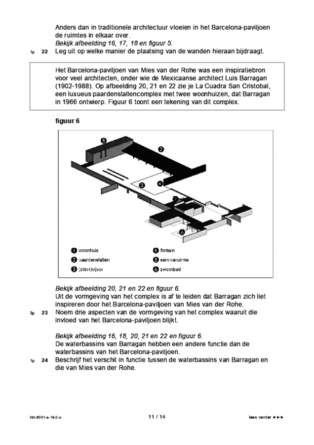 Opgaven examen HAVO tekenen, handenarbeid en textiele werkvormen 2019, tijdvak 2. Pagina 11