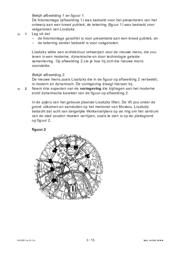 Opgaven examen HAVO tekenen, handenarbeid en textiele werkvormen 2022, tijdvak 2. Pagina 3