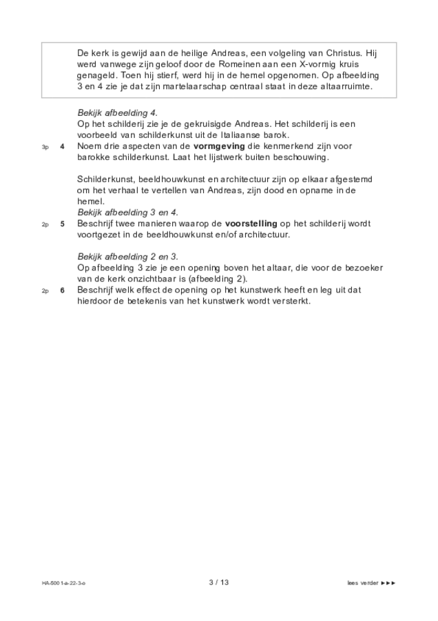 Opgaven examen HAVO tekenen, handenarbeid en textiele werkvormen 2022, tijdvak 3. Pagina 3