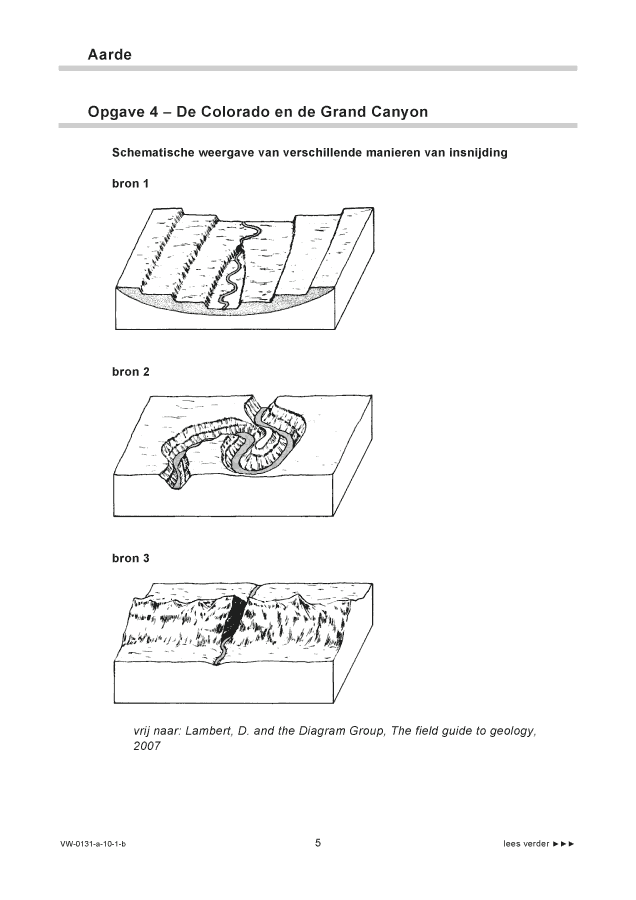 Bijlage examen VWO aardrijkskunde 2010, tijdvak 1. Pagina 5