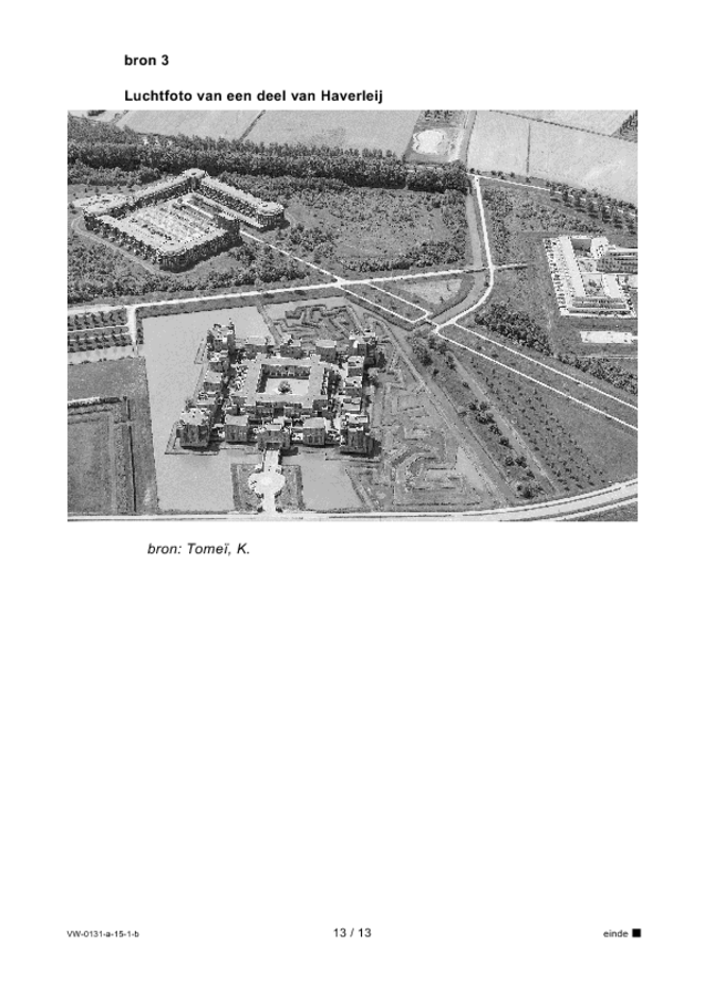 Bijlage examen VWO aardrijkskunde 2015, tijdvak 1. Pagina 13