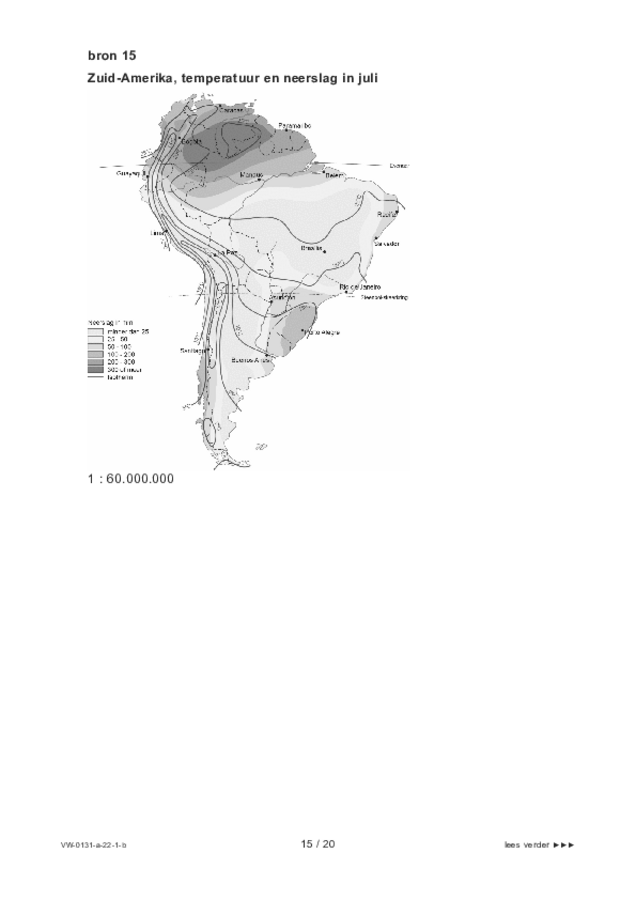 Bijlage examen VWO aardrijkskunde 2022, tijdvak 1. Pagina 15