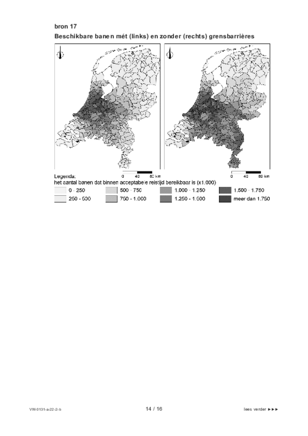 Bijlage examen VWO aardrijkskunde 2022, tijdvak 2. Pagina 14
