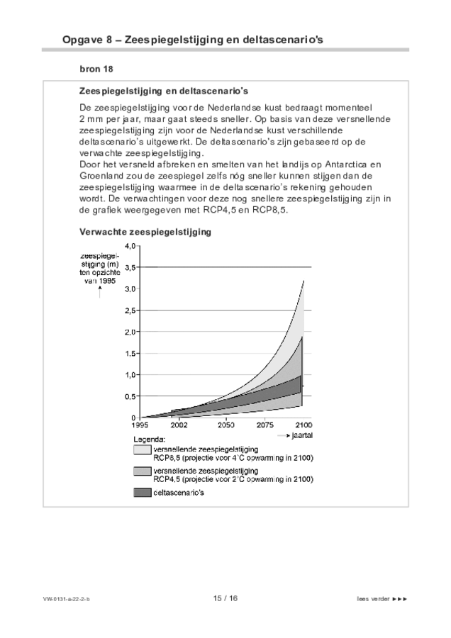 Bijlage examen VWO aardrijkskunde 2022, tijdvak 2. Pagina 15