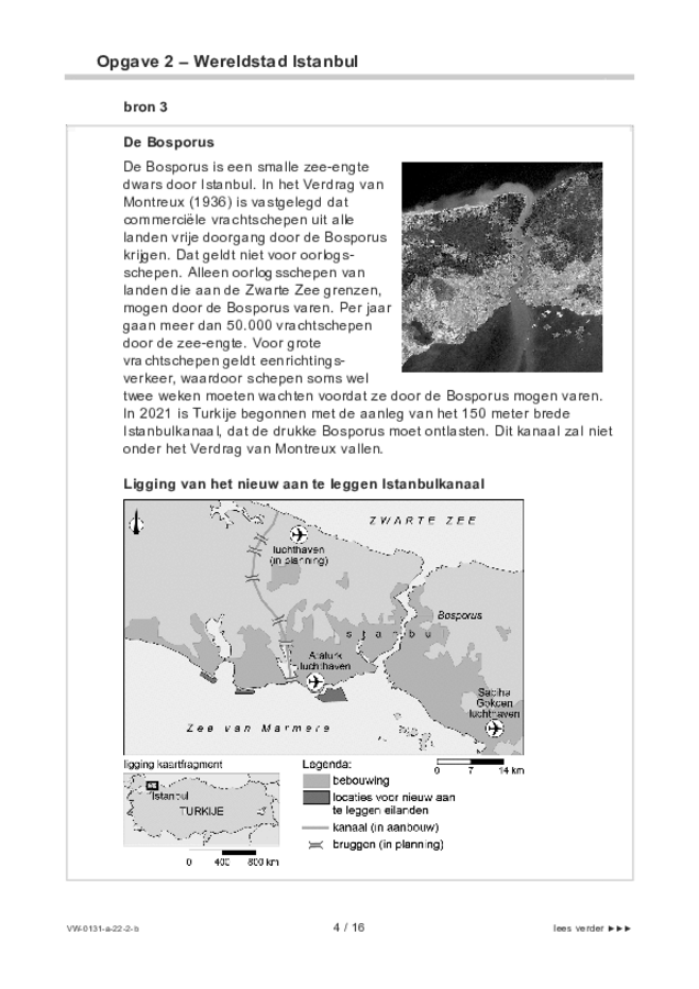Bijlage examen VWO aardrijkskunde 2022, tijdvak 2. Pagina 4
