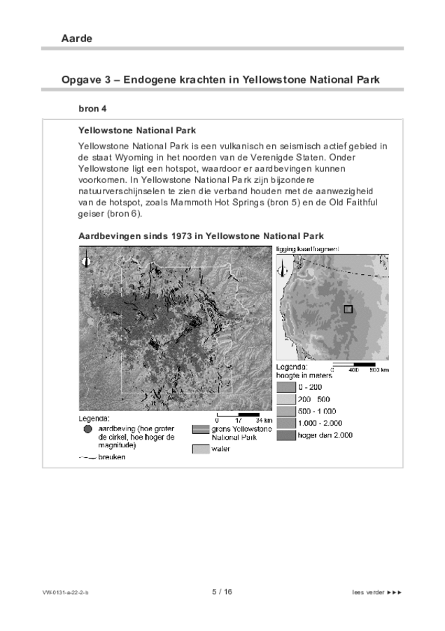 Bijlage examen VWO aardrijkskunde 2022, tijdvak 2. Pagina 5