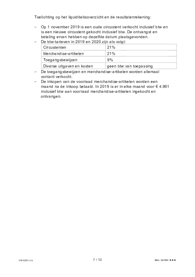 Bijlage examen VWO management & organisatie 2021, tijdvak 1. Pagina 7