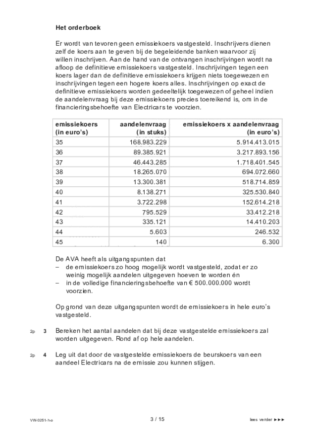 Opgaven examen VWO management & organisatie 2021, tijdvak 1. Pagina 3