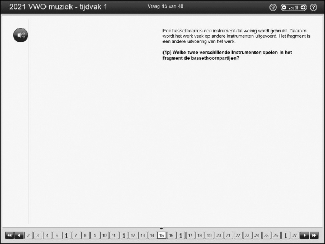Opgaven examen VWO muziek 2021, tijdvak 1. Pagina 20