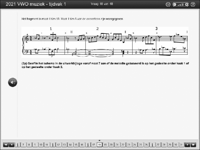Opgaven examen VWO muziek 2021, tijdvak 1. Pagina 24