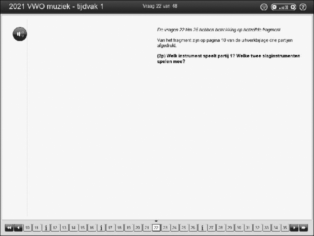 Opgaven examen VWO muziek 2021, tijdvak 1. Pagina 28