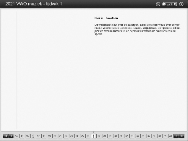 Opgaven examen VWO muziek 2021, tijdvak 1. Pagina 33