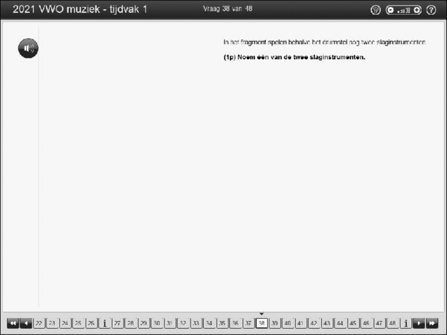 Opgaven examen VWO muziek 2021, tijdvak 1. Pagina 45
