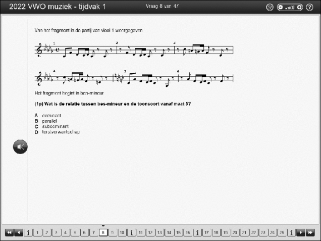 Opgaven examen VWO muziek 2022, tijdvak 2. Pagina 11