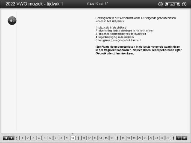 Opgaven examen VWO muziek 2022, tijdvak 2. Pagina 13