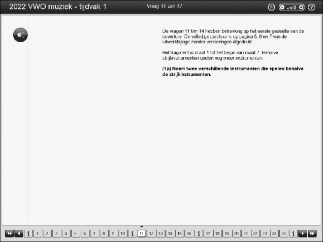 Opgaven examen VWO muziek 2022, tijdvak 2. Pagina 15