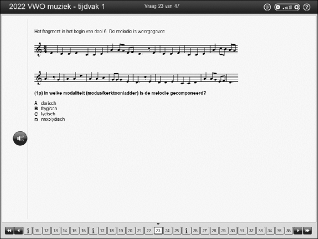 Opgaven examen VWO muziek 2022, tijdvak 2. Pagina 28
