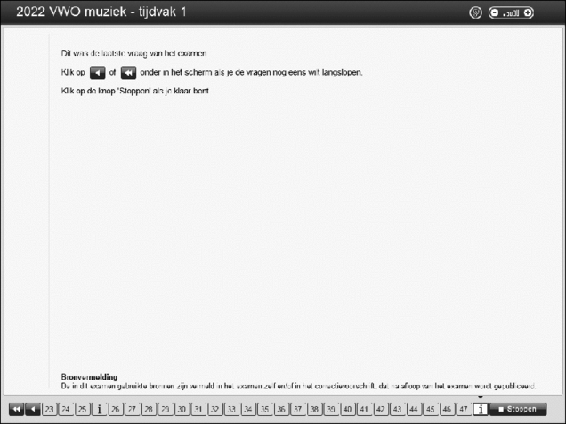 Opgaven examen VWO muziek 2022, tijdvak 2. Pagina 54