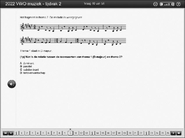 Opgaven examen VWO muziek 2022, tijdvak 2. Pagina 14