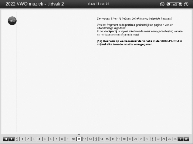 Opgaven examen VWO muziek 2022, tijdvak 2. Pagina 15